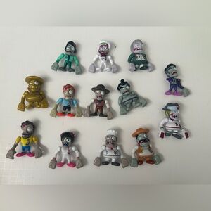 Bandai Lot of 13 World of Zombies Figure Toys